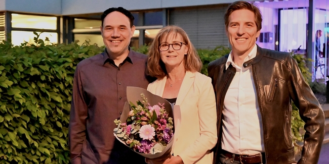 (v.l.) Ivo Schildknecht, Präsident FDP See-Gaster, die zurücktretende Kantonsrätin Brigitte Pool, Uznach, und ihr Nachfolger Martin Koller, Rapperswil-Jona.