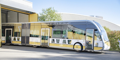 Jetzt starten die Bauarbeiten im Busdepot für den Erweiterungsbau. 