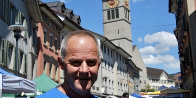 Marktchef Peter Seliner: ohne ihn würde am Maimarkt Chaos herrschen.