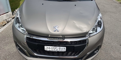 Der genaue Hergang des Unfalls zwischen diesem Auto (Bild) und dem jungen Velofahrer wird durch die Kantonspolizei St.Gallen abgeklärt.