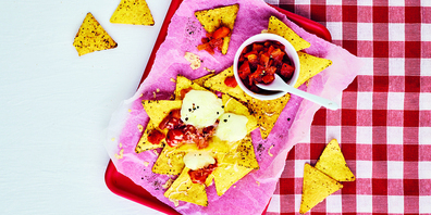 Diese Nachos sind der perfekte Snack für Filmabende oder Partys.