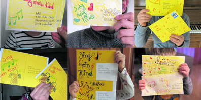 Die Kinder sendeten im Rahmen der Kampage eingeschriebene Briefe an das BAG. 