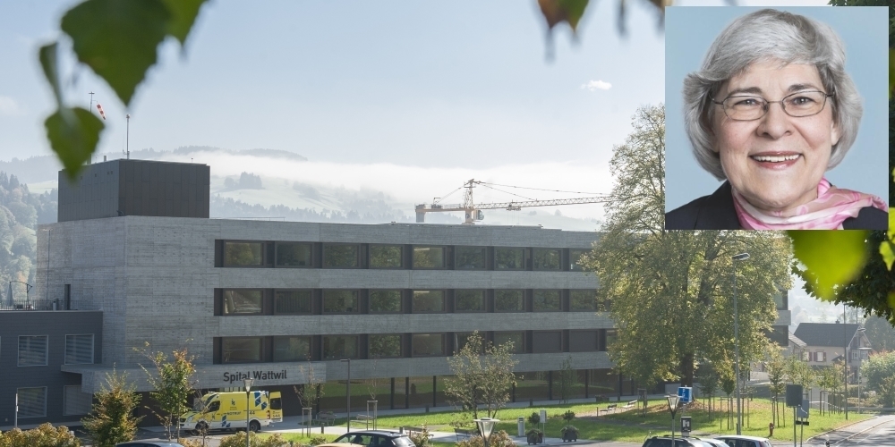 Es brauche die Solidarität aller Kantonsteile fürs Spital Wattwil, so die Uetliburger Kantonsrätin Eva B. Keller.