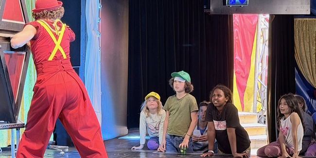 Die Mugg-Clowns begeistern.