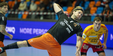 Eine wichtige Stütze der Kadetten ist der Spielmacher Gabor Csaszar. 