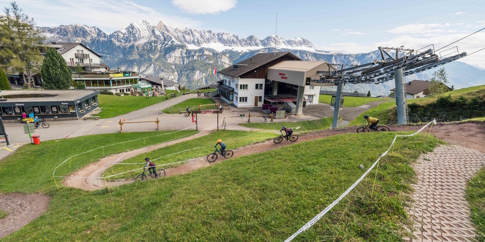 BikerSpass ist auf dem BikerTrail BlueSalamander garantiert.