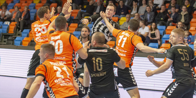 Der RTV 1879 Basel war für die Kadetten in der Vergangenheit stets ein unbequemer Gegner in der BBC-Arena. (Archivbilder)