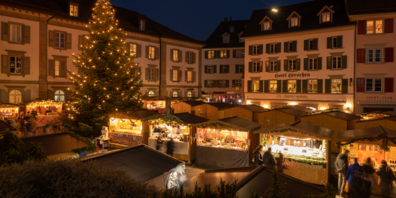 Auch dieses Jahr verzaubert der Christkindlimärt die Rapperswiler Altstadt. (Archivbild)