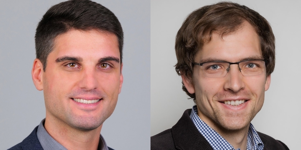 Daniel Bosshard (l.), Kantonalpräsident der Grünen, rutscht für Basil Oberholzer in den Kantonsrat nach.