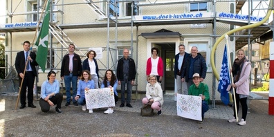  «Freude herrscht»: Anfang Mai haben sich die Verantwortlichen zur offiziellen Eröffnung und zur Schlüssel-übergabe getroffen.