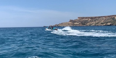 Jetski-Fahren stand zum Abschluss des Malta-Aufenthalts auch noch auf dem Programm.