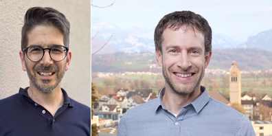 Leser Michael Lieberherr (l.) sieht beim Kandidaten Daniel Buschor einen passenden Leistungsausweis und Qualitäten für das Amt als Gemeinderat.