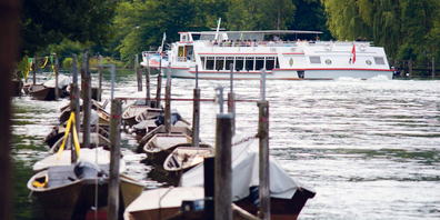 Die Schiffe sind wieder täglich zwischen Schaffhausen und Konstanz/Kreuzlingen unterwegs. 