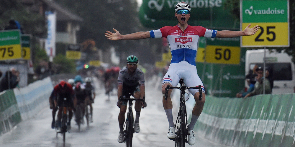 Van der Poel siegt in Lachen. 