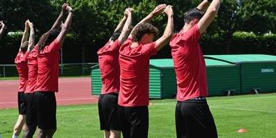 Seit Montag trainieren die Spieler des FC Rapperswil-Jona wieder – der erste Fokus lag auf hoher Intensität.