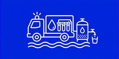 Der Interventionszug KEE SG demonstriert in Weesen seine modernen Einsatzmittel zur Trinkwasseraufbereitung und Wasserwehr. (Symbolbild)