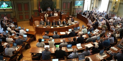 Plenum des Katholischen Kollegiums, des Katholikenparlaments des Kantons St.Gallen.