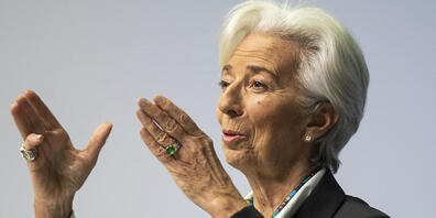 EZB-Präsidentin Christine Lagarde will das Tempo bei den Wertpapierkäufen durch die EZB hoch halten. (Archivbild)