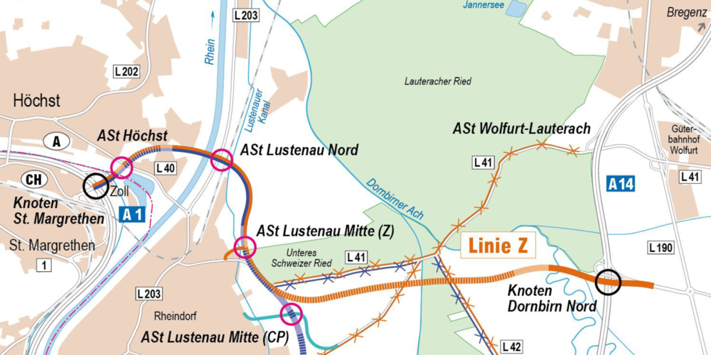 Wird es bei neuerlicher Prüfung doch noch die bereits verworfene Linie Z, oder bleibt es bei der beschlossenen Variante CP oder wird bis zum Sankt Nimmerleinstag weiterdiskutiert?