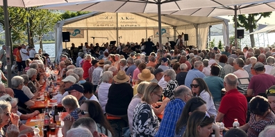 Stimmungsbild vom con brio Open Air in Lachen am letzten Wochenende.