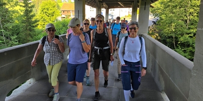 Auf der Teufelsbrücke gen Einsiedeln.