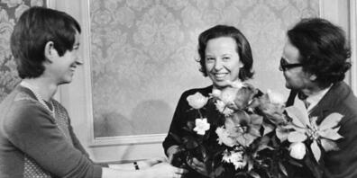 Margrith Bigler-Eggenberger (SP) bei der Wahl ins Bundesgericht im Dezember 1974. (Archivbild)