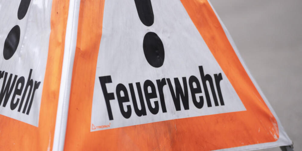 Glimpflich abgelaufen: Ein plötzliches Feuer am Rande des Open Air St. Gallen konnte rasch gelöscht werden. Verletzt wurde niemand. (Archivbild)