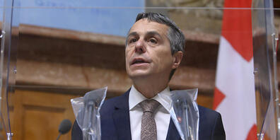 Bundesrat Ignazio Cassis verteidigte im Nationalrat den Abbruch der Verhandlungen.