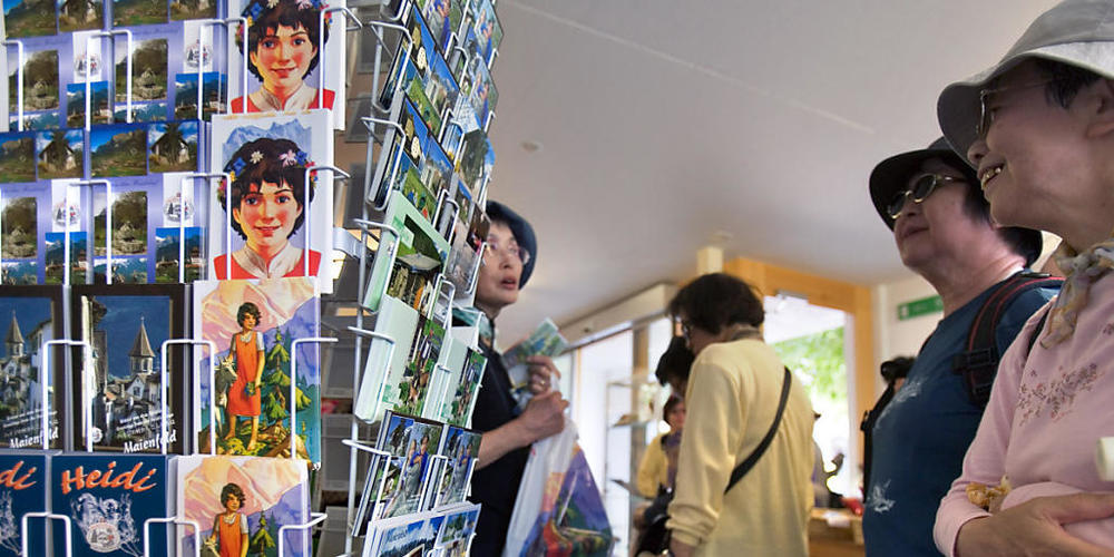 Das Heididorf in Maienfeld GR ist bei japanische Touristen besonders beliebt. In Ferienregion Flumserberg scheiterte ein ähnliches Projekt an der Urne. (Archivbild)