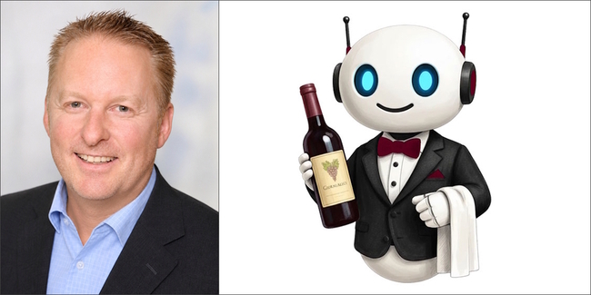 Für seinen Online-Weinshop entwickelte Martin Knobel (l.) mit seinem Bruder als Abschlussarbeit des CAS Artificial Intelligence den SommelAIer.