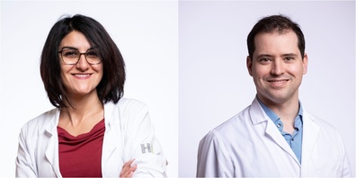PD Dr. Baharak Babouee Flury und Prof. Dr. Philipp Kohler der Klinik für Infektiologie, Infektionsprävention und Reisemedizin, leiten die DELIVER-Studie.
