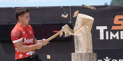 Gewaltige Kräfte gepaart mit Technik, das ist Timbersports.