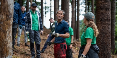 Volunteereinsatz Steintal, Ebnat-Kappel.