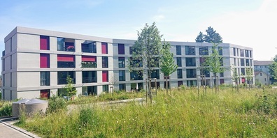 Das Gebäude von "Wohnen 60plus Uzwil" an der Fichtenstrasse.