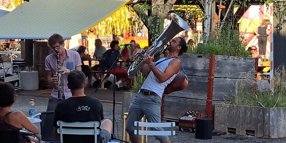 Auch musikalische Darbietungen waren Bestandteil des Sommerfestes 2026 im Zeughausareal.