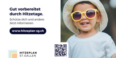 Die Broschüre «Säuglinge und Kleinkinder vor Hitze schützen» bietet wertvolle Infos und Tipps.