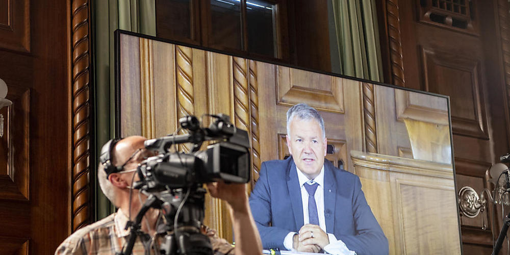Felix Weber, Vorsitzender der Suva-Geschäftsleitung, kann einen ausserordentlichen Gewinn beim Unfallversicherer vermelden.