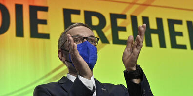 Fraktionschef Herbert Kickl beim Bundesparteitag der FPÖ. Foto: Hans Punz/APA/dpa