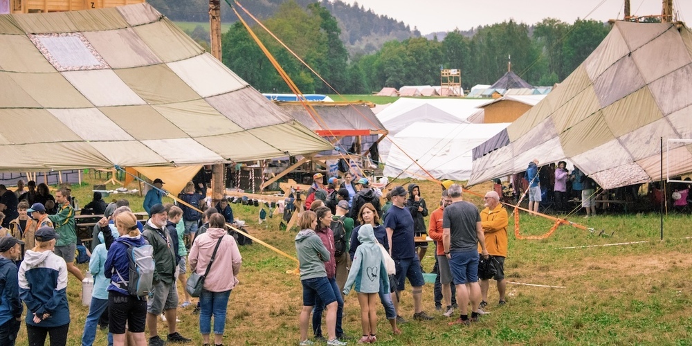 Besuchstag am Pfadi Kantonslager TATZÄ in Jonschwil.
