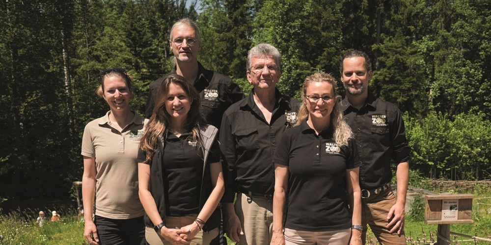 Die Geschäftsleitung des Walter Zoos.