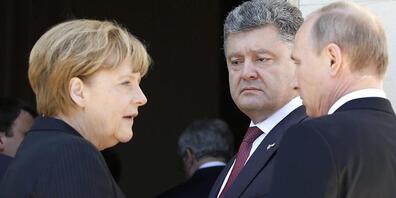 Einen Anlass für Scham nannte die deutsche Bundeskanzlerin Angela Merkel den Überfall der deutschen Wehrmacht auf die Sowjetunion im Zweiten Weltkrieg. Der Einmarsch jährt sich heute zum 80. Mal. (Archivbild)