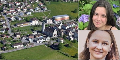 Die neuen Lehrpersonen in Benken: Jasmin Markstahler (o.) und Nataliia Shevchenko.