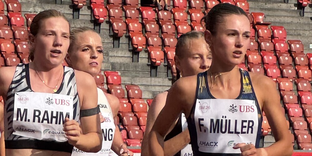 Steeple-Spezialistin Malin Rahm (l.) gewann in der Frauenkategorie ihre erste Medaille.