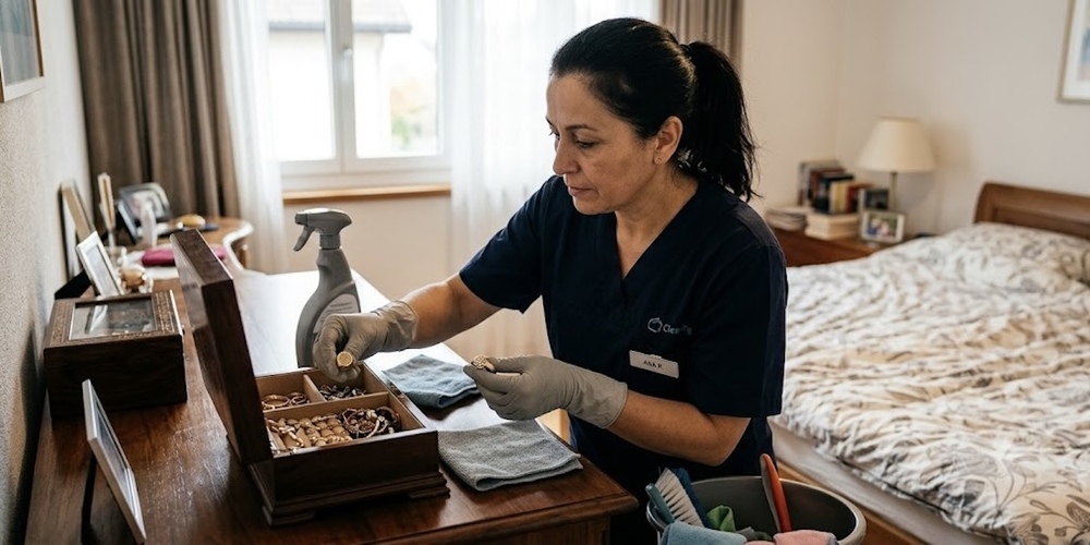Wiederholte Diebstähle kamen eine Putzfrau teuer zu stehen. Neben einer saftigen Busse bleibt auch ihr DNA-Profil für 10 Jahre in den Akten.