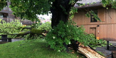Unwetter vom 21. Juni: Die Feuerwehr Wetzikon-Seegräben musste 10 Mal ausrücken.