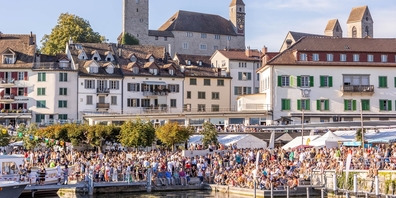 Vom 7. bis 9. August 2026 verwandelt sich das Rapperswiler Zürichseeufer wieder in eine lebendige Festmeile.