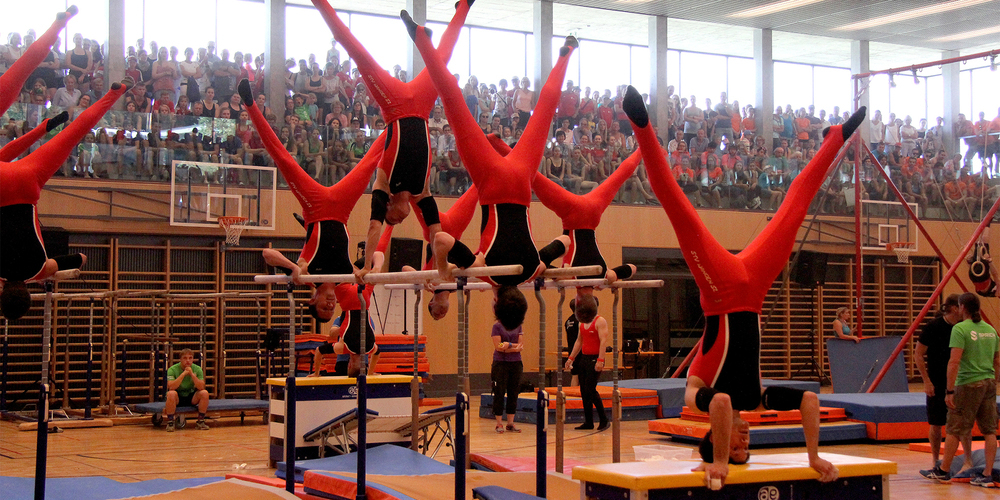 Die Barrenturner des STV Wangen werden den Kantonalmeistertitel in diesem Jahr nicht verteidigen können. (Archivbild: Albert René Kolb)