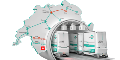 Netzerweiterung von «Cargo sous terrain» Richtung Ostschweiz wird geprüft