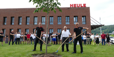 Drei Generationen vereint: Rik, Heinrich und Ulf Heule. 
