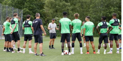 Seit dieser Woche befindet sich die Mannschaft im Trainingslager im Bad Ragaz.